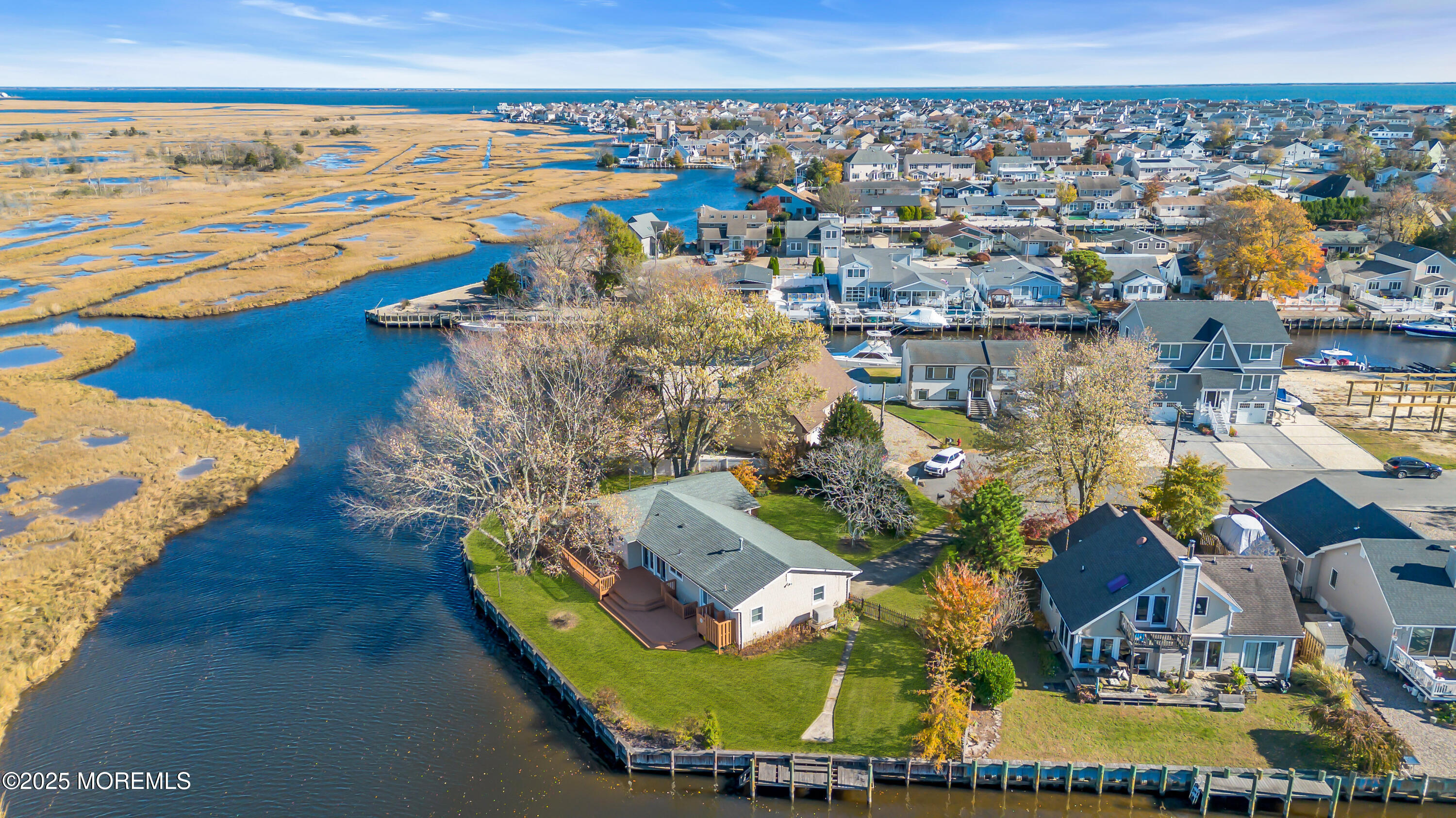 607 Ranger Drive Forked River, NJ 08731 - Photo 35 of 38 an aerial view of residential houses with outdoor space