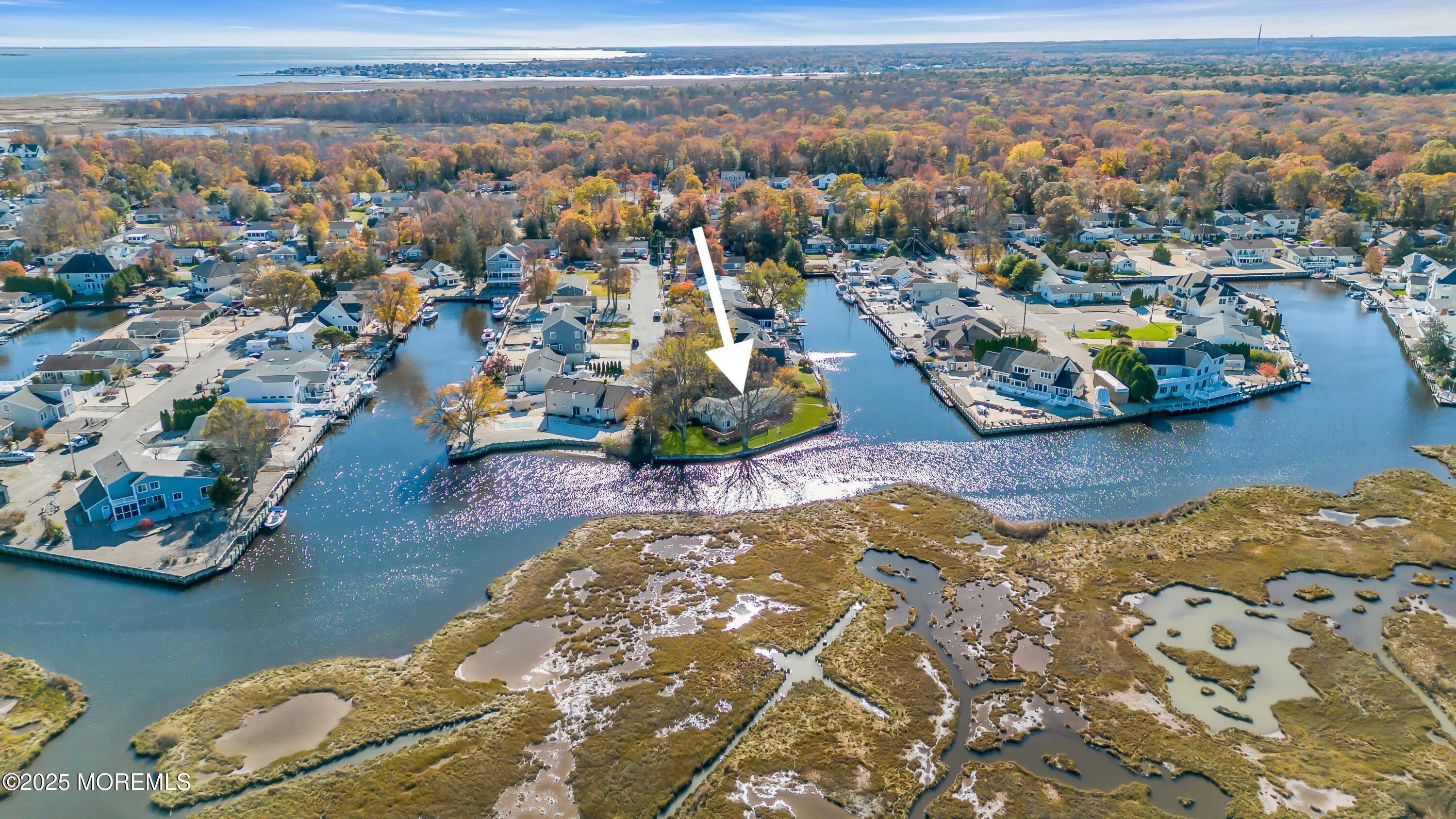 607 Ranger Drive Forked River, NJ 08731 - Photo 37 of 38 an aerial view of residential houses with outdoor space