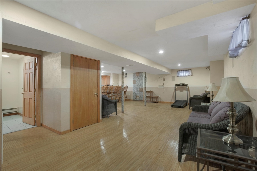 195 High Street Randolph, MA 02368 - Photo 31 of 42 a living room with furniture and a wooden floor