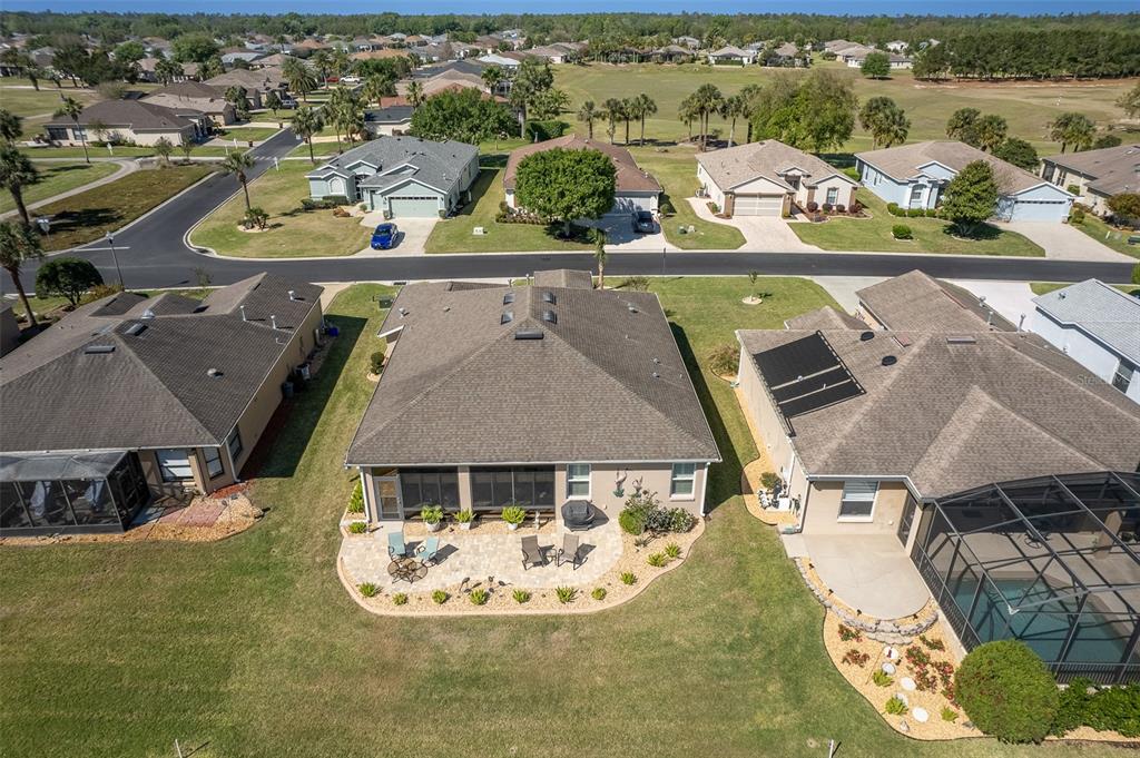 16123 Southwest 14th Avenue Road Ocala, FL 34473 - Photo 55 of 65 an aerial view of a house with a swimming pool