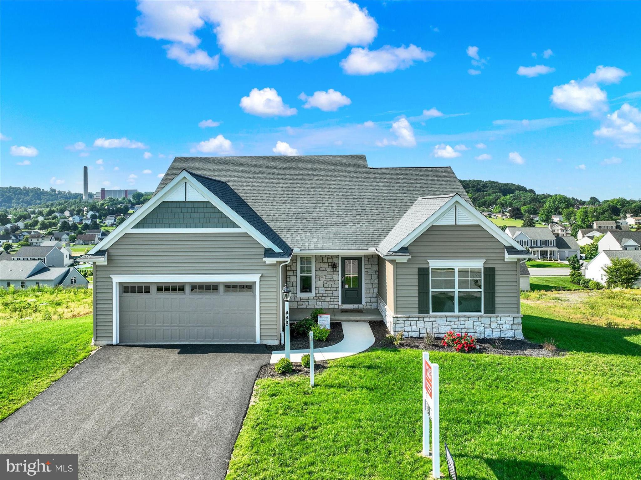 448 Springhouse Lane York, PA 17406 - Photo 35 of 43 Aerial View of the Home
