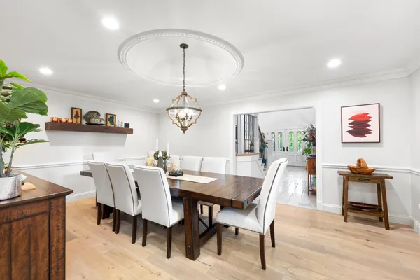 a kitchen with stainless steel appliances granite countertop a stove and a sink