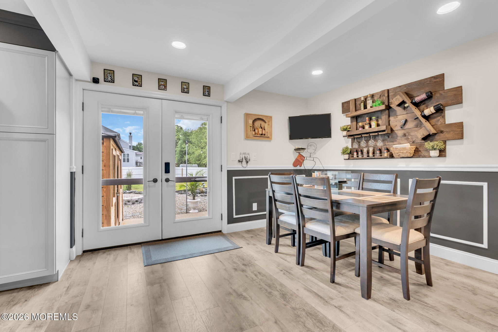 181 Locust Avenue Howell, NJ 07731 - Photo 23 of 66 a view of a dining room with furniture and wooden floor