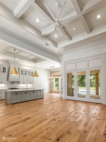 a view of kitchen with furniture and window