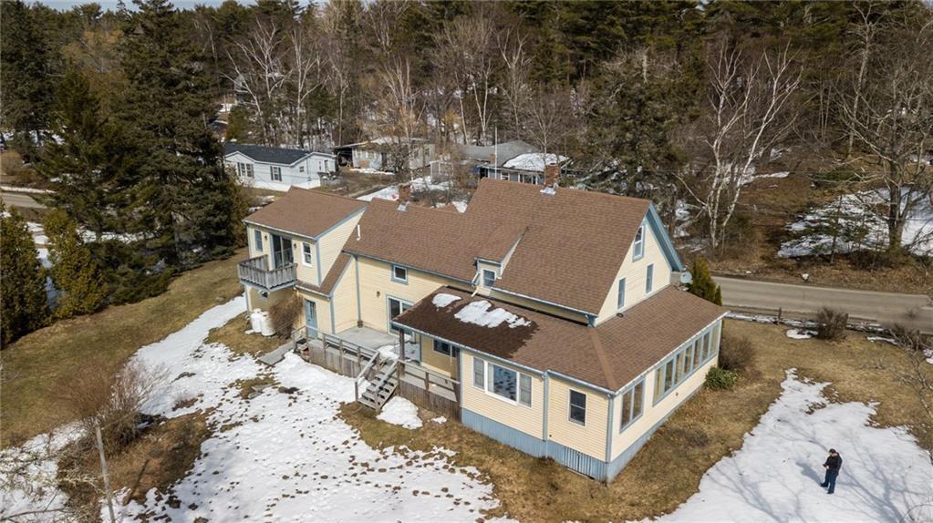 28 Lakeview Road West Boothbay Harbor, ME 04575 - Photo 6 of 34 Aerial View of 28 Lakeview Rd.