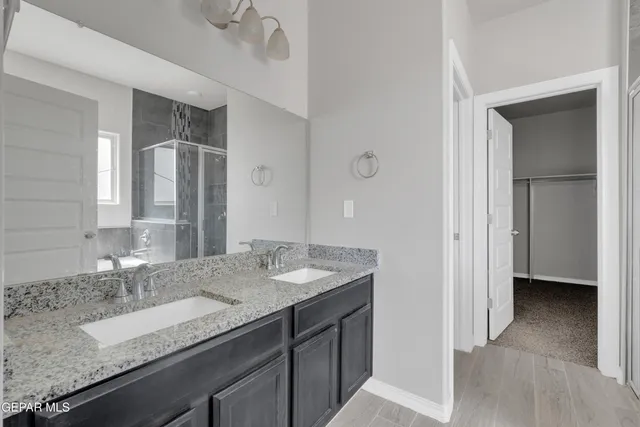 a view of a hallway with staircase