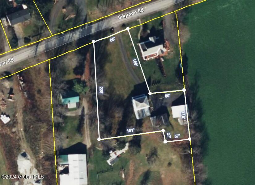 198 Brighton Road Worcester, NY 12197 - Photo 11 of 11 198 brighton rd, aerial map