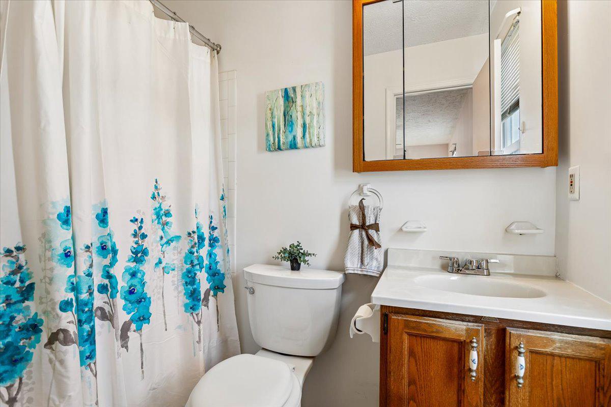 5614 Cliff Side Court Baltimore, MD 21225 - Photo 12 of 28 a bathroom with a sink toilet and shower