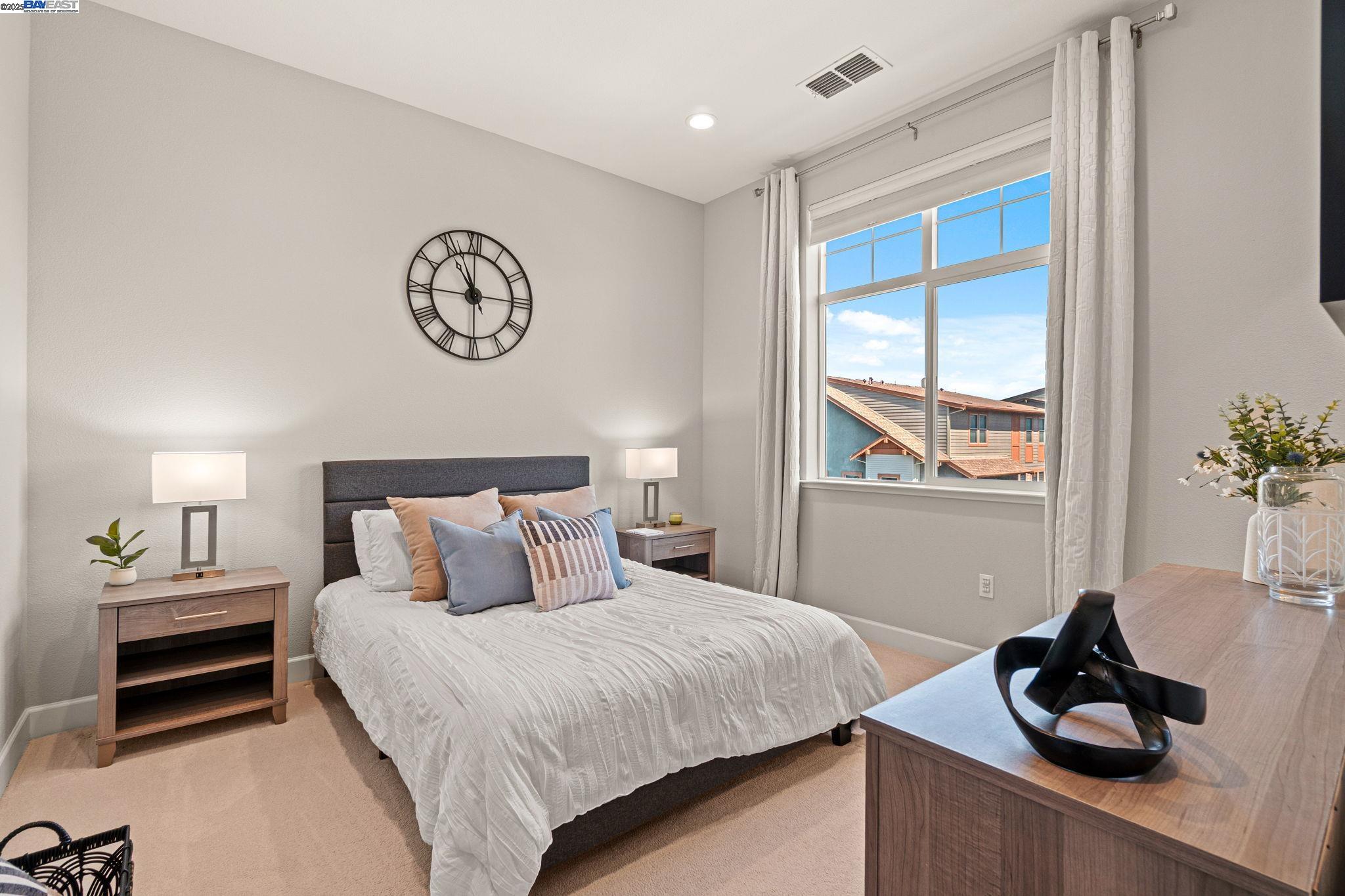 849 Tranquility Circle, Unit 3 Livermore, CA 94551 - Photo 16 of 60 a bedroom with a bed and a window