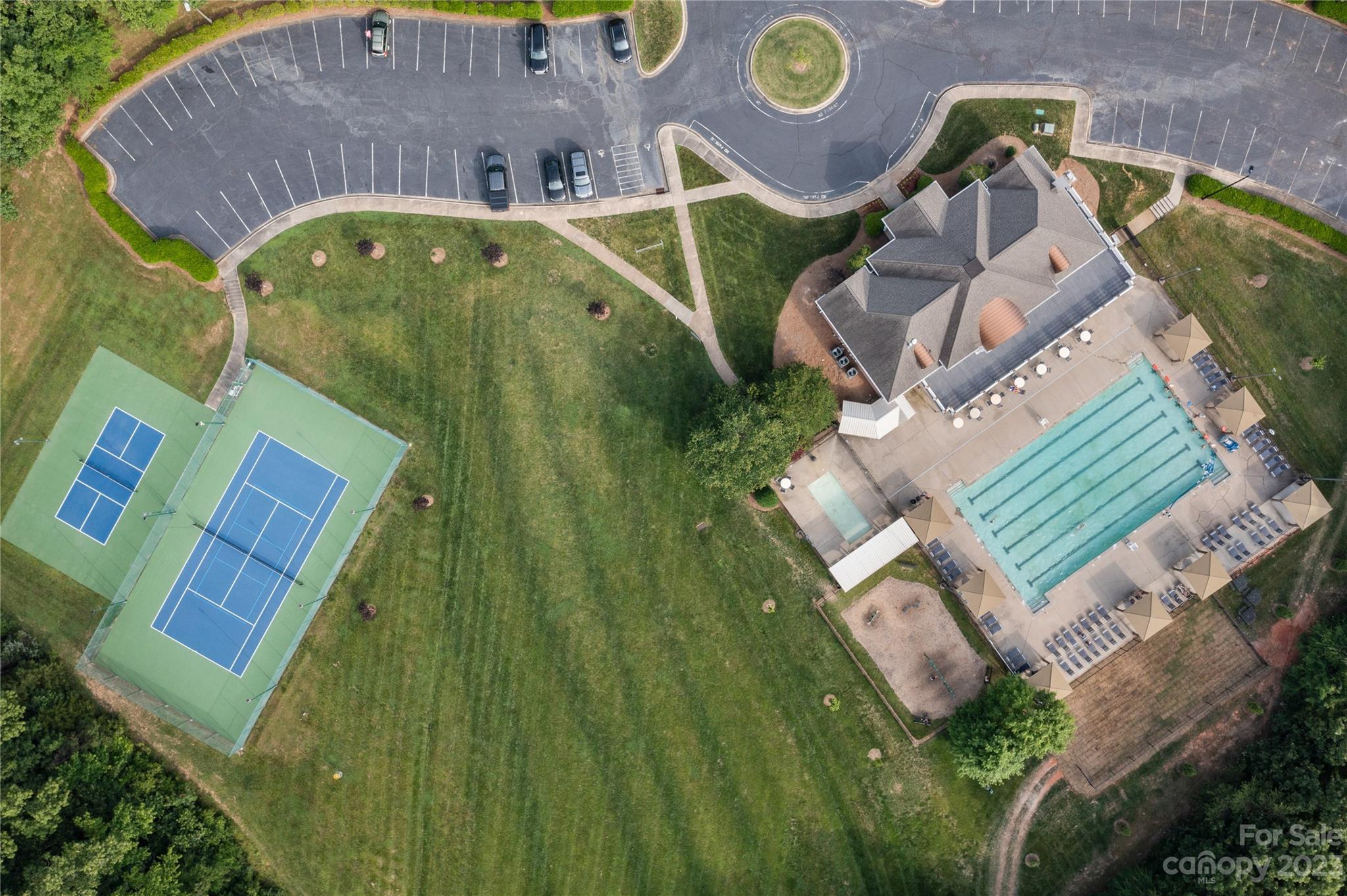 7604 Bosham Lane Charlotte, NC 28270 - Photo 38 of 39 an aerial view of a house