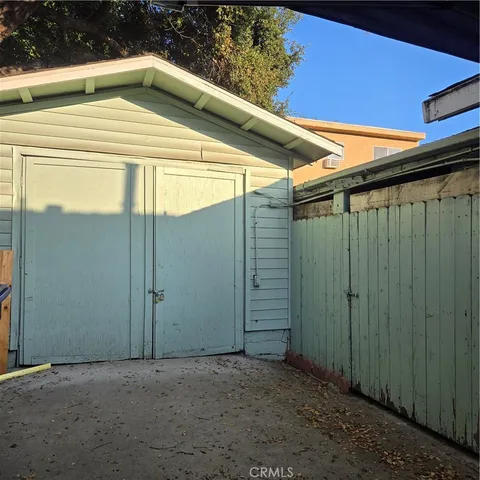 a view of storage and utility room