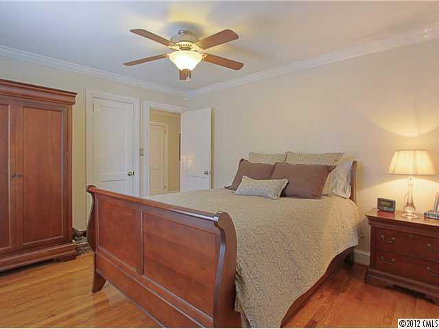 2012 Club Road Charlotte, NC 28205 - Photo 11 of 15 a bedroom with bed and window