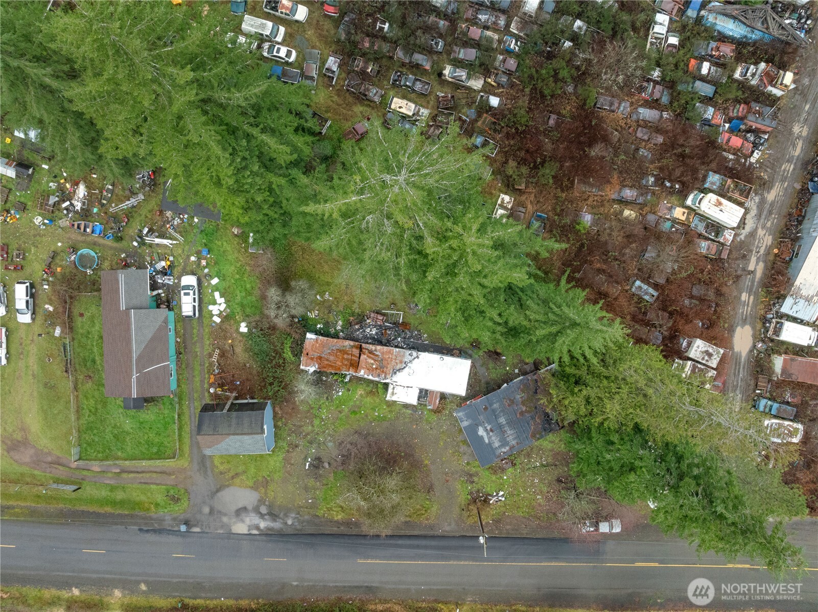 139 Monte Brady Road Montesano, WA 98563 - Photo 6 of 9 an aerial view of a house