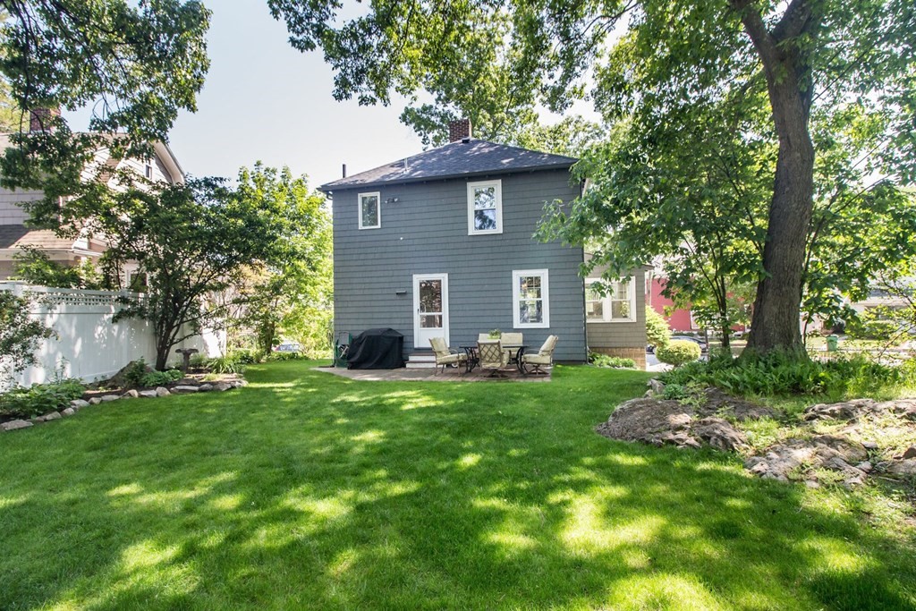 29 Hutchins Road Medford, MA 02155 - Photo 32 of 34 a view of a house with a yard