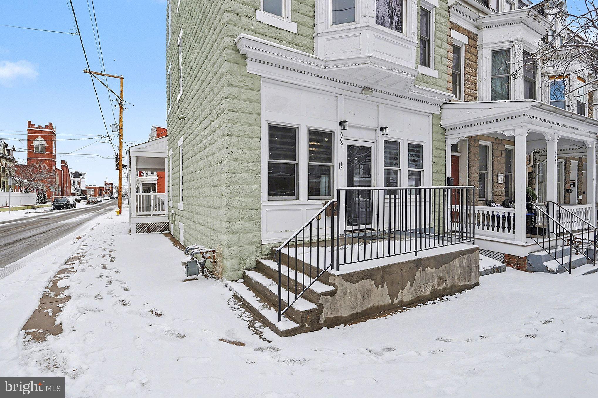 669 West Princess Street York, PA 17401 - Photo 29 of 33 a view of a house with a wooden fence