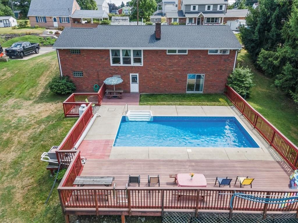 1891 Concord Drive Ambridge, PA 15003 - Photo 32 of 40 a view of outdoor space yard and swimming pool