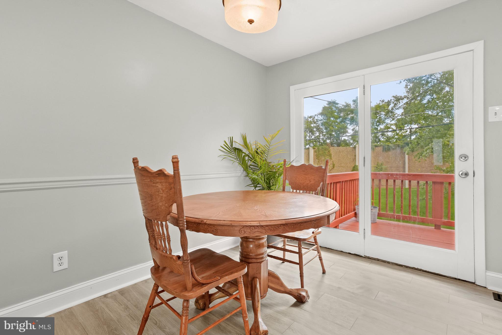 1323 Willow Spring Road Catonsville, MD 21228 - Photo 4 of 45 Dining area offers deck access