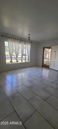 a view of empty room