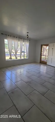 a view of empty room