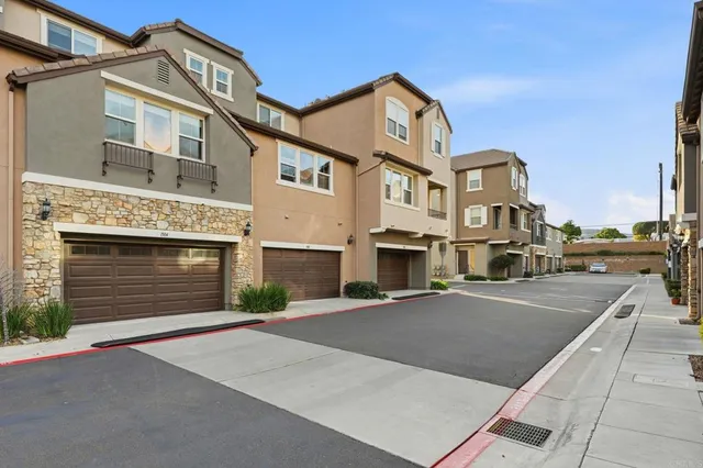 a view of a building with street view