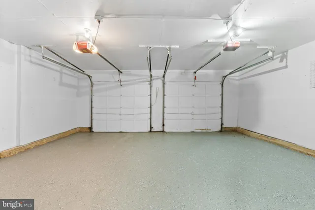 a view of small space with racks on the wall