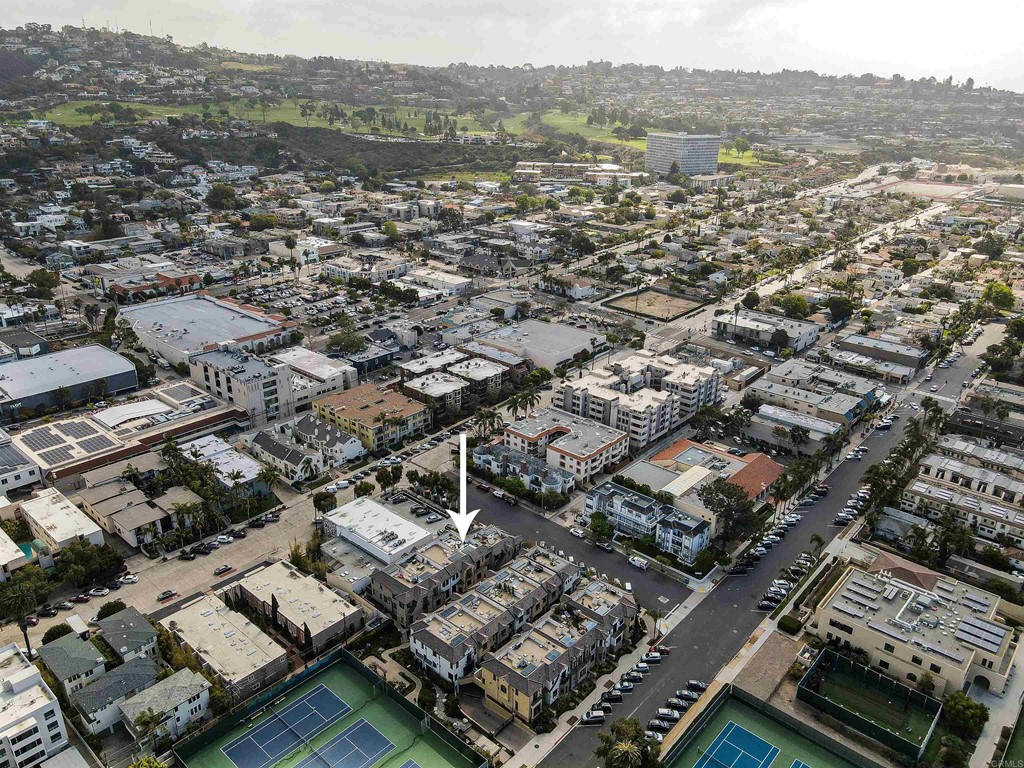 728 Silver Street La Jolla, CA 92037 - Photo 38 of 44 an aerial view of multiple house