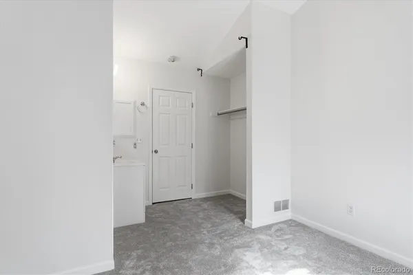 a view of a small space
