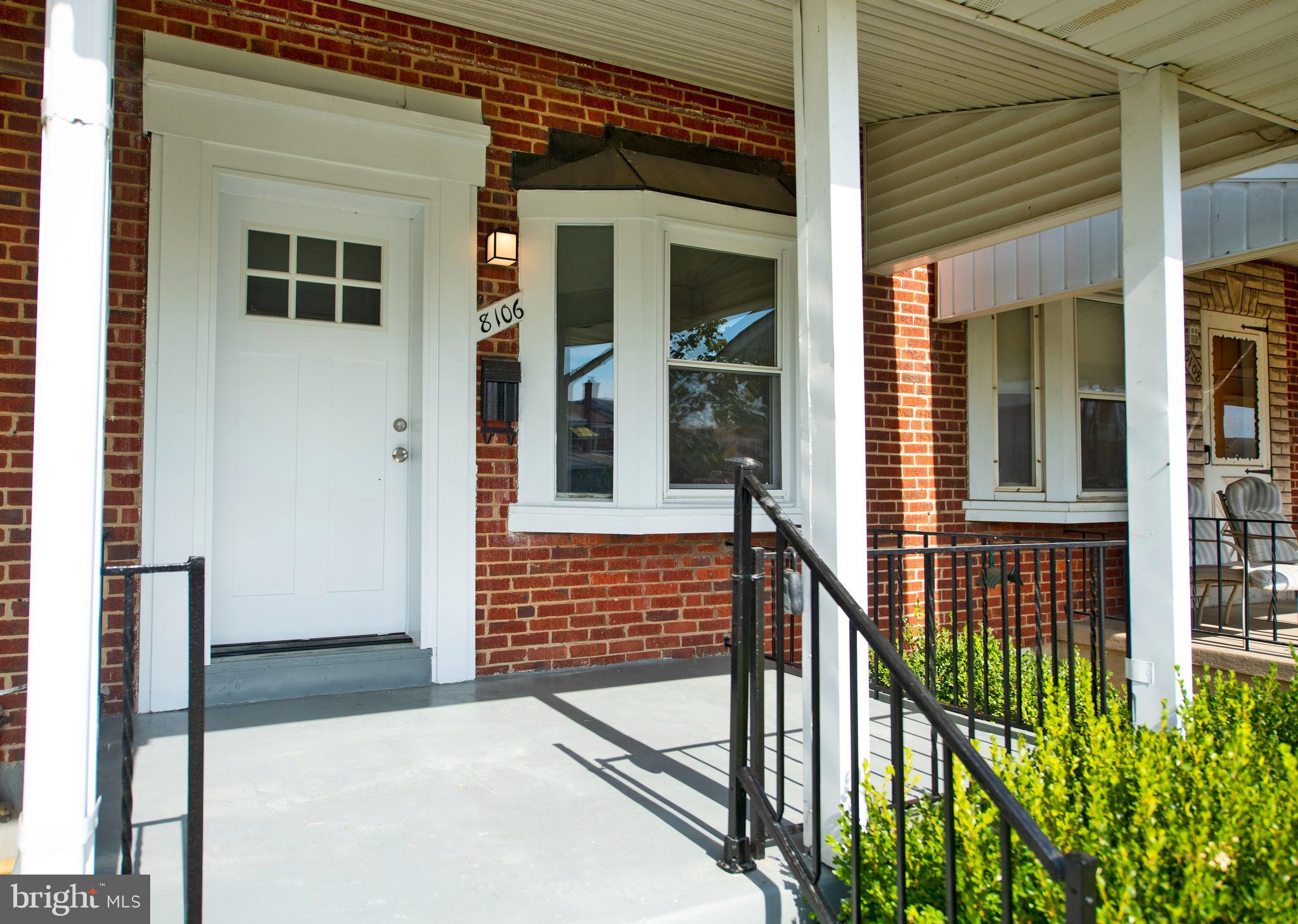 8106 Kavanagh Road Baltimore, MD 21222 - Photo 21 of 24 Front porch perfect for relaxing