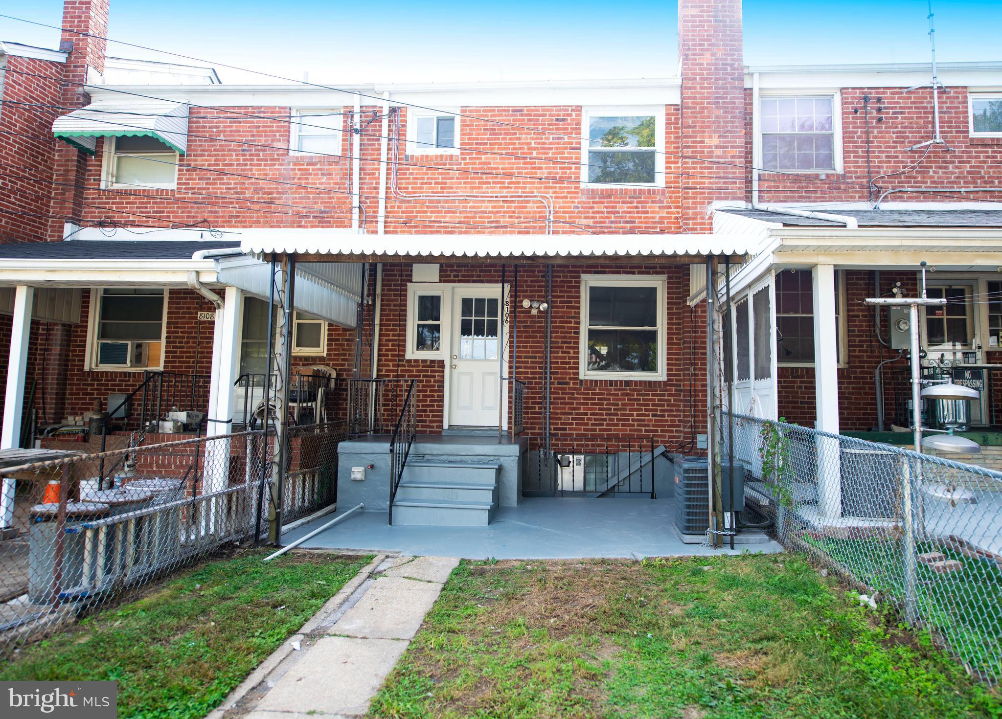 8106 Kavanagh Road Baltimore, MD 21222 - Photo 22 of 24 Yard and patio