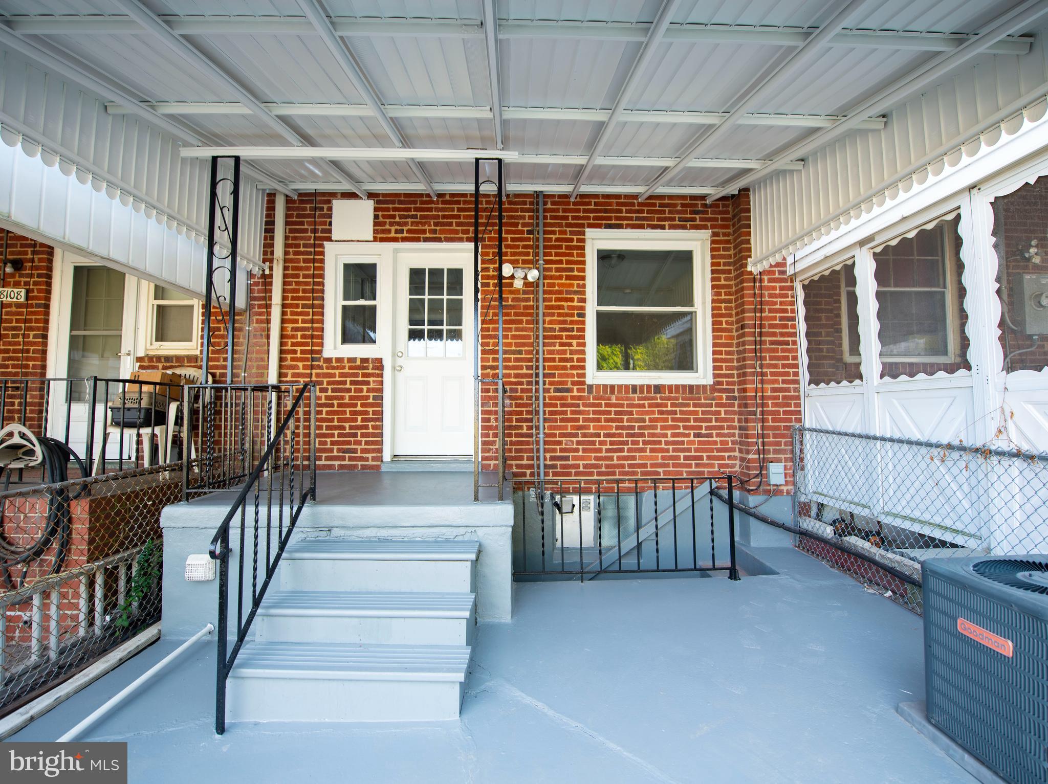 8106 Kavanagh Road Baltimore, MD 21222 - Photo 23 of 24 Back porch