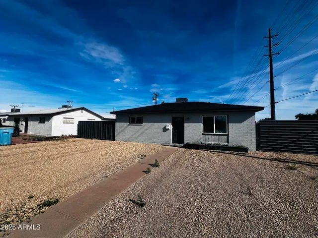 a house with a outdoor space