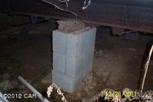 1479 Church Road Wind Gap, PA 18091 - Photo 6 of 18 needs to be properly anchored