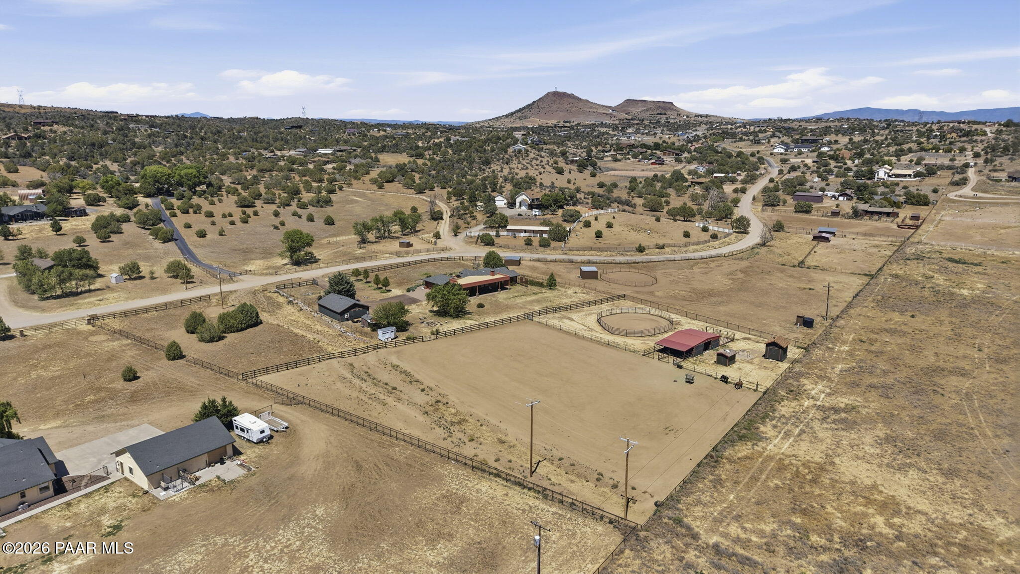 5275 West Stazenski Road Prescott, AZ 86305 - Photo 62 of 64 62-Aerial 3