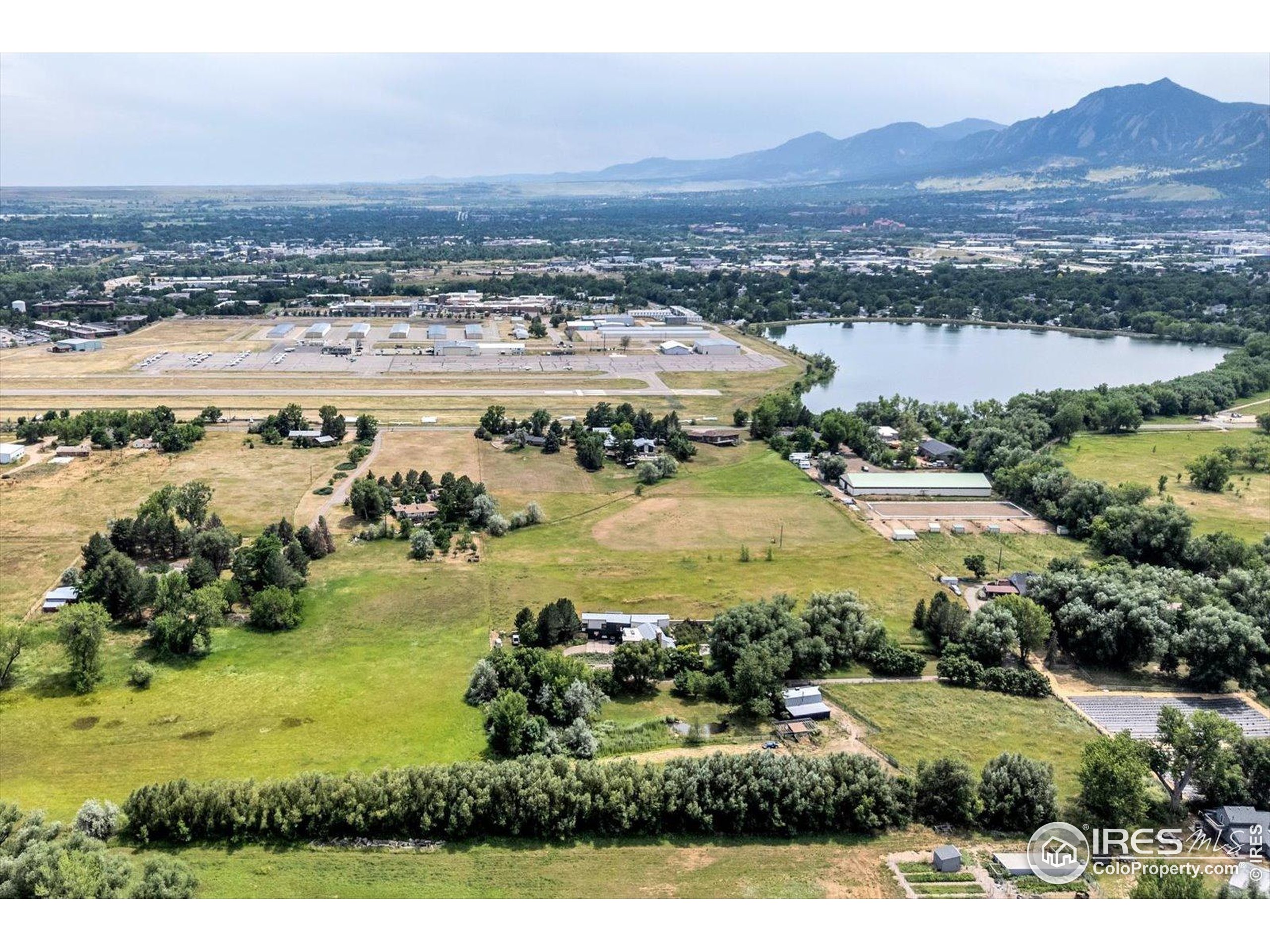 a view of lake and mountain