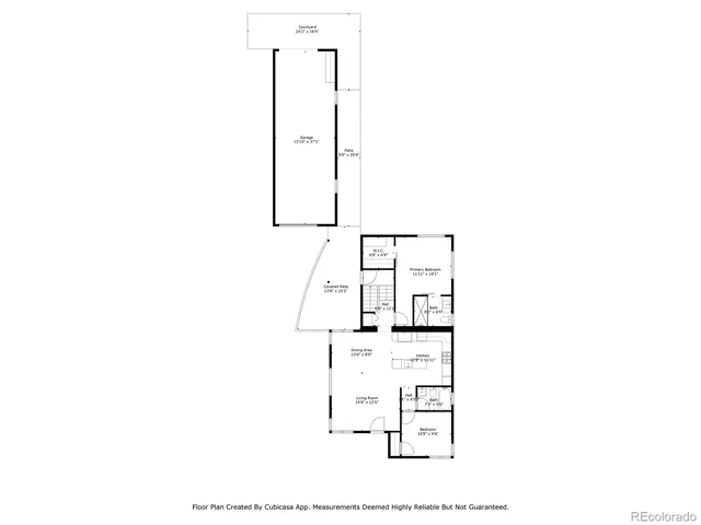 a picture of a floor plan
