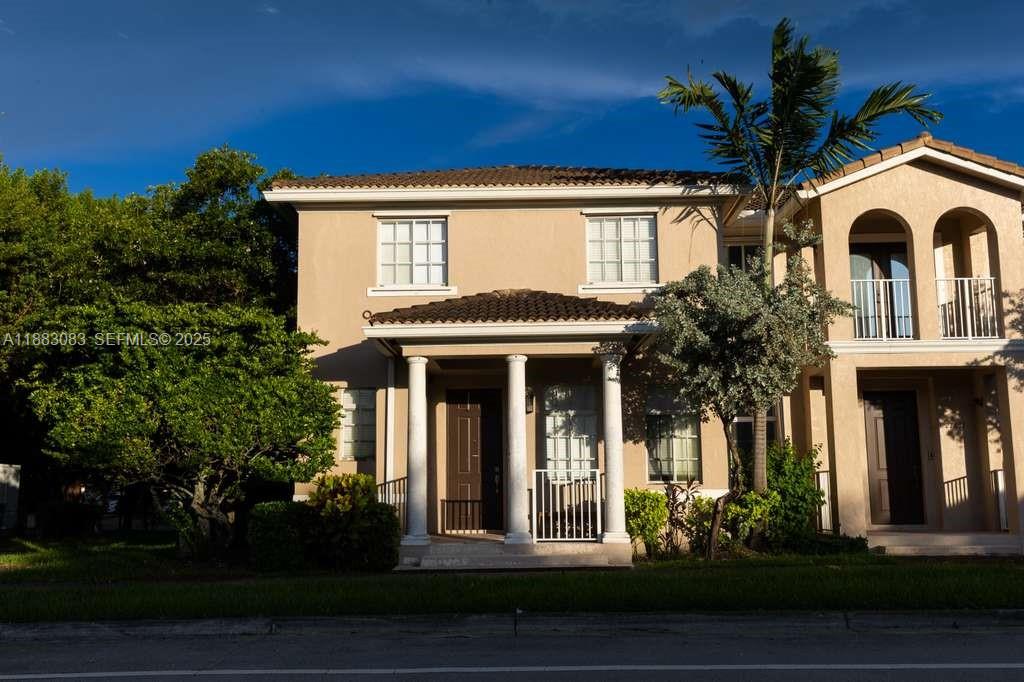 front view of a house