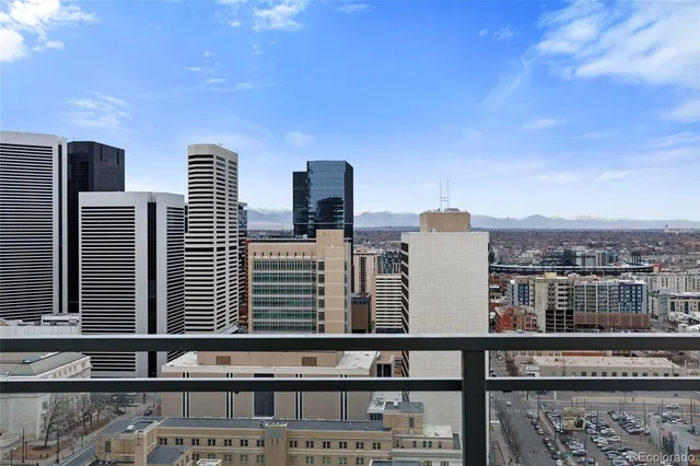 a front view of a building with glass windows
