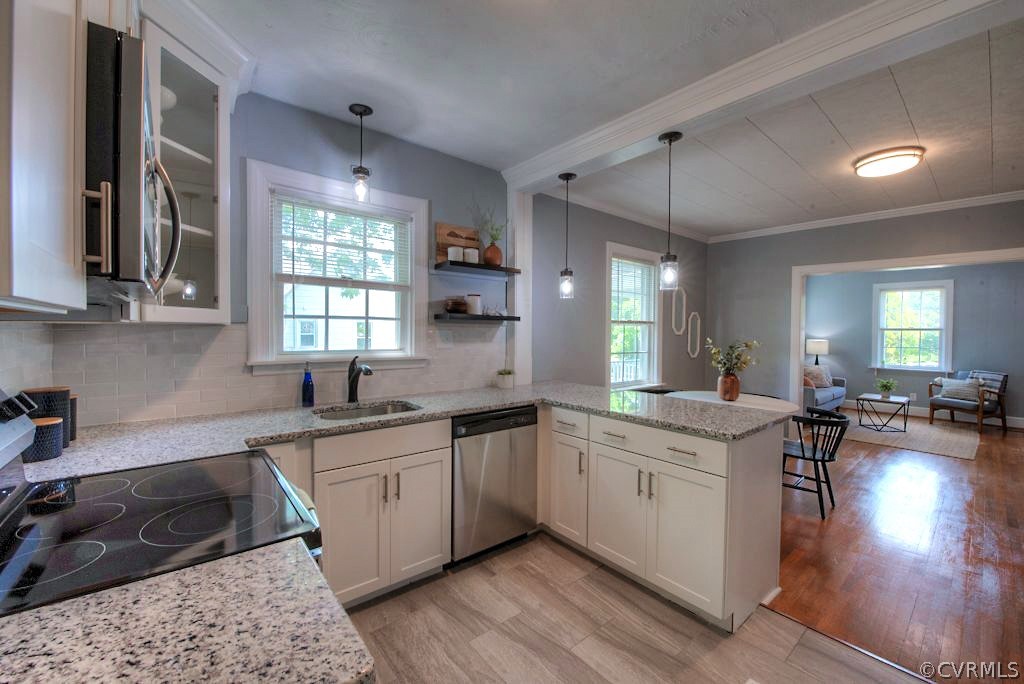 2205 Newman Road Richmond, VA 23231 - Photo 16 of 30 Another view of the kitchen with tile flooring and