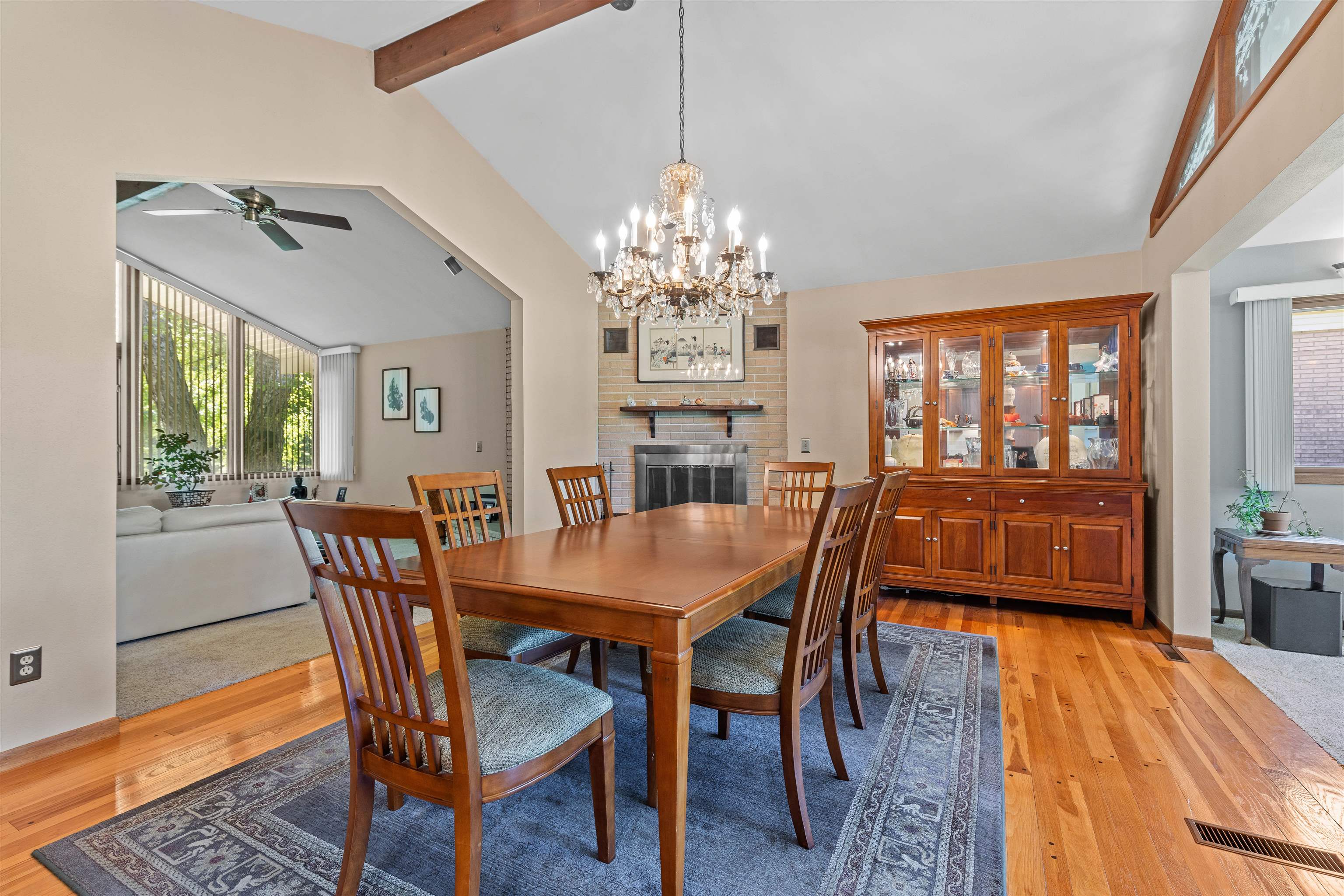 818 Roxbury Road Rockford, IL 61107 - Photo 8 of 29 a view of a dining room with furniture window and wooden floor