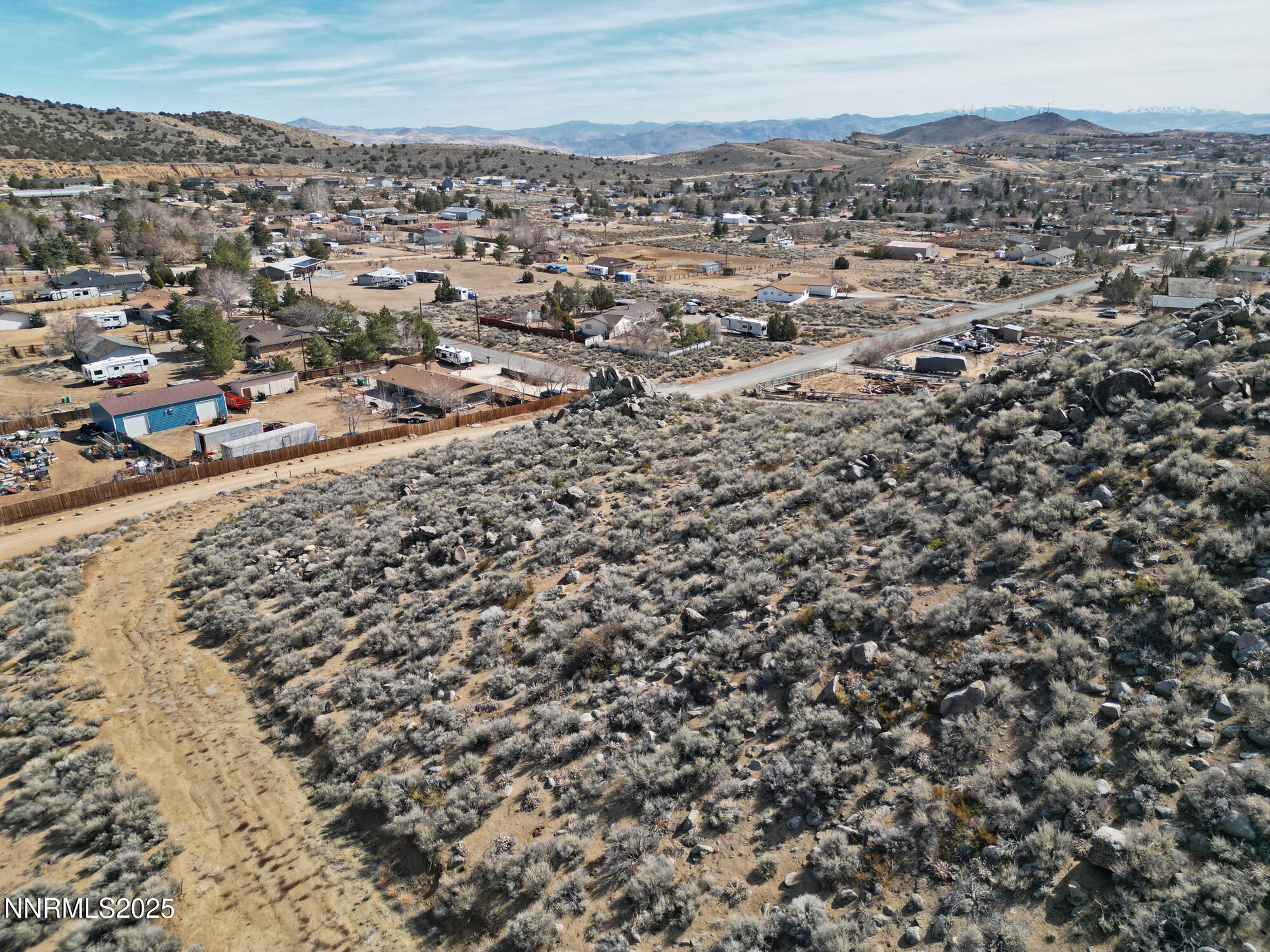 9425 Spearhead Way Reno, NV 89506 - Photo 7 of 16 an aerial view of a house with a city