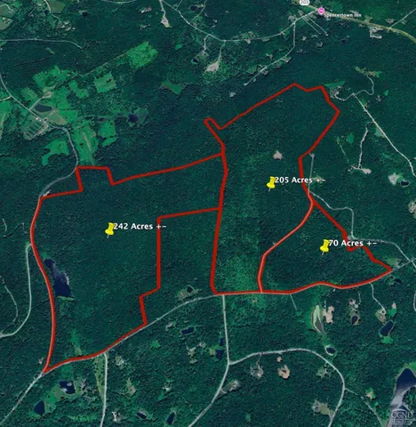 a view of a backyard with a tree