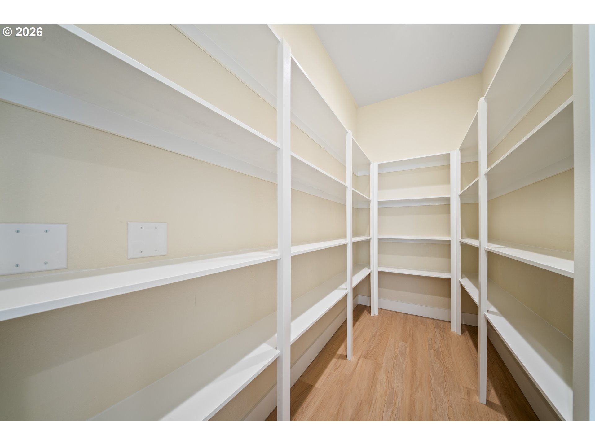 120 Victoria Circle Kalama, WA 98625 - Photo 13 of 44 a view of an empty room with empty racks