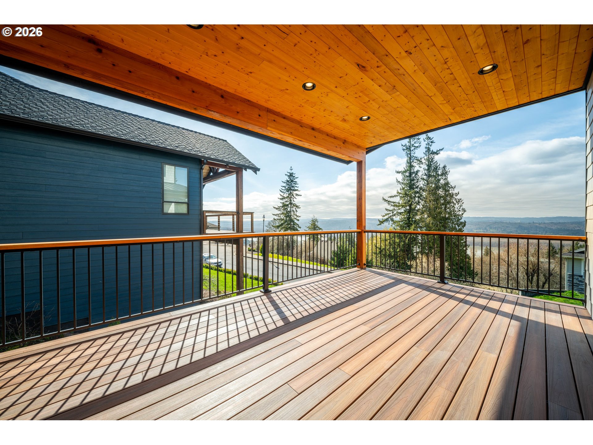 120 Victoria Circle Kalama, WA 98625 - Photo 35 of 44 a view of balcony with wooden floor
