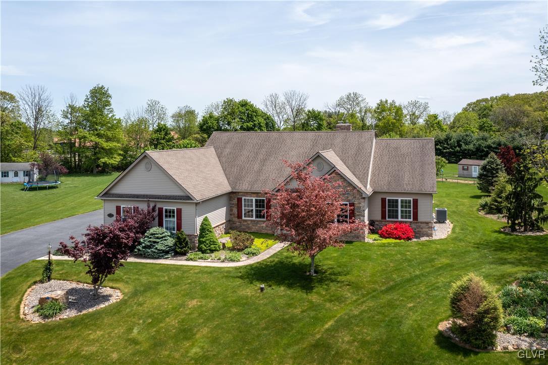 212 Bushkill Ridge Road Wind Gap, PA 18091 - Photo 1 of 36 a aerial view of a house