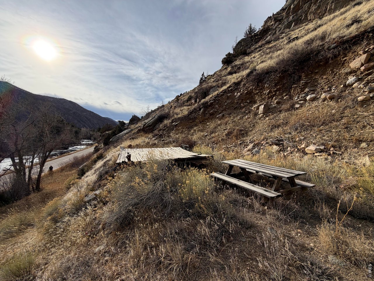 32370 Poudre Canyon Road Bellvue, CO 80512 - Photo 13 of 30 a view of outdoor space and garden