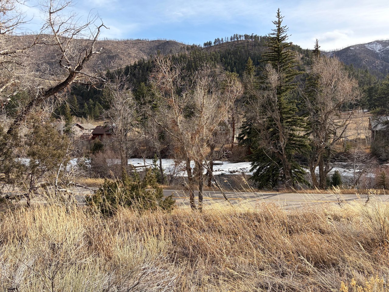 32370 Poudre Canyon Road Bellvue, CO 80512 - Photo 21 of 30 a view of outdoor space and mountain view