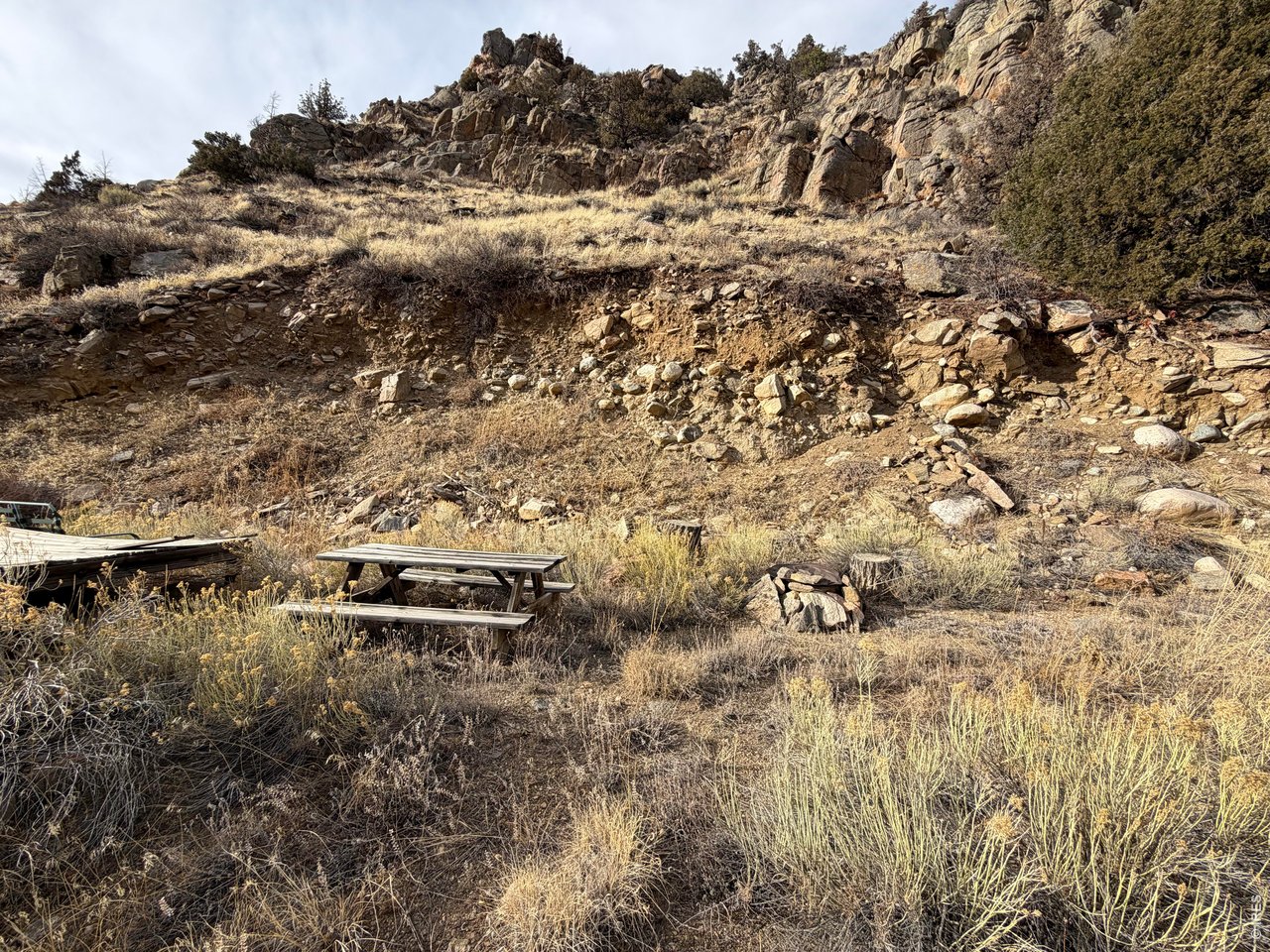32370 Poudre Canyon Road Bellvue, CO 80512 - Photo 22 of 30 a view of outdoor space and mountain view