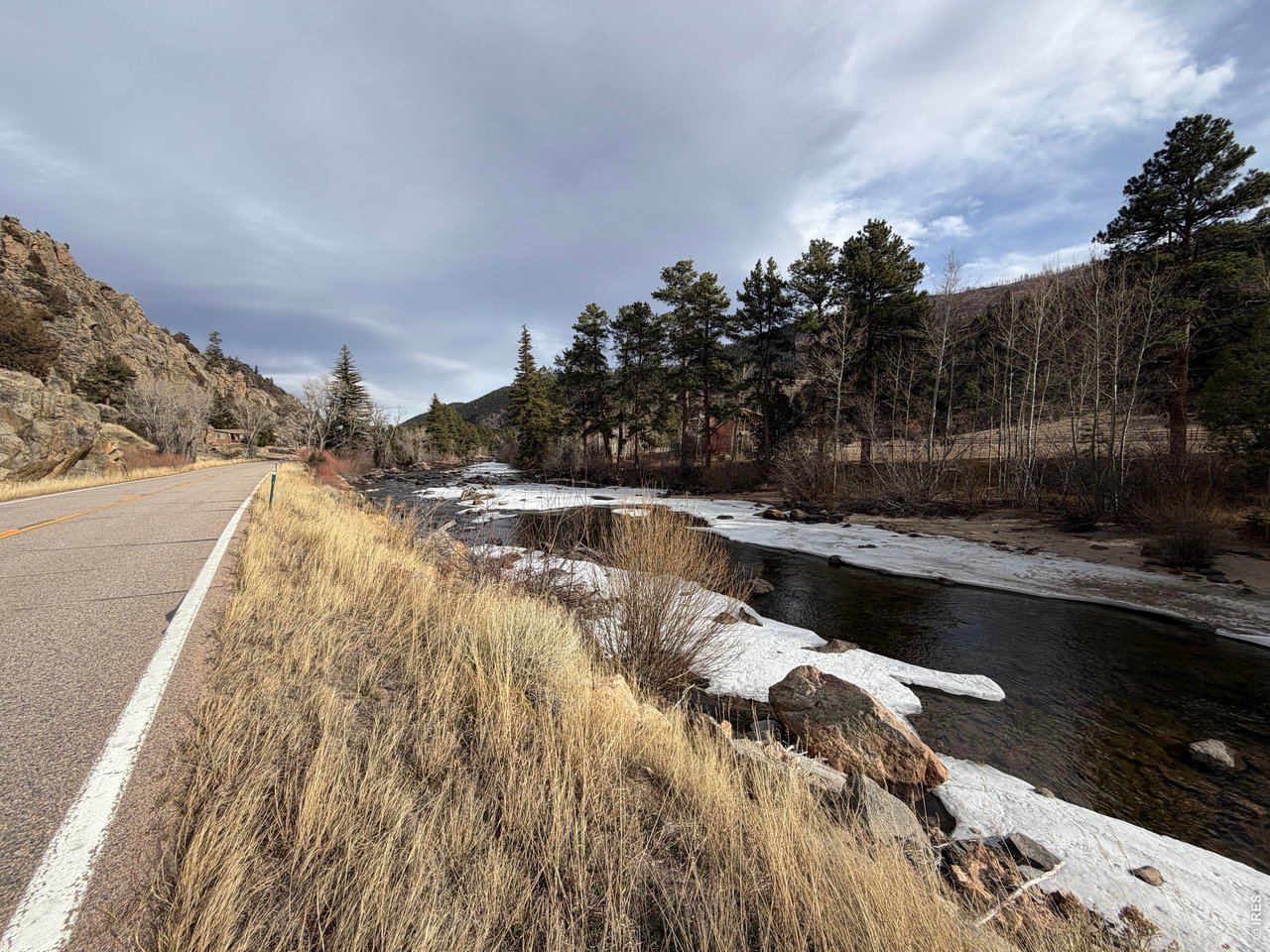 32370 Poudre Canyon Road Bellvue, CO 80512 - Photo 3 of 30 a view of a lake view