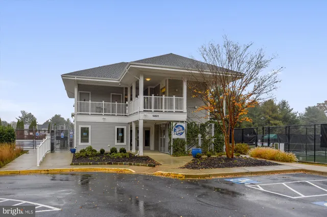 a view of a park with slide
