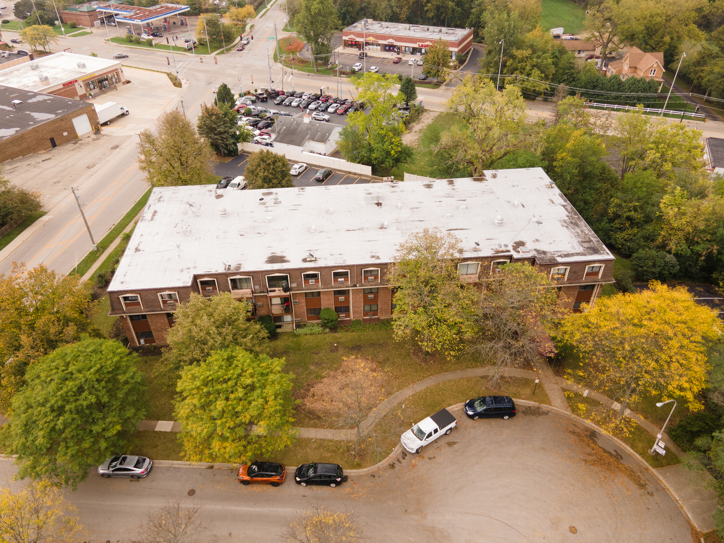 765 Terrace Court, Unit 206 Elgin, IL 60120 - Photo 31 of 31 an aerial view of a house with a ocean view